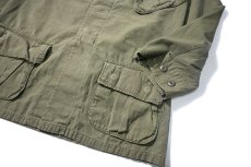画像4: 60s Used Us Military Ripstop Poplin Jungle Fatigue Jacket 5th Type (4)
