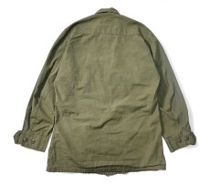 画像2: 60s Used Us Military Ripstop Poplin Jungle Fatigue Jacket 4th Type (2)