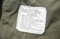 画像6: 60s Used Us Military Ripstop Poplin Jungle Fatigue Jacket 4th Type (6)