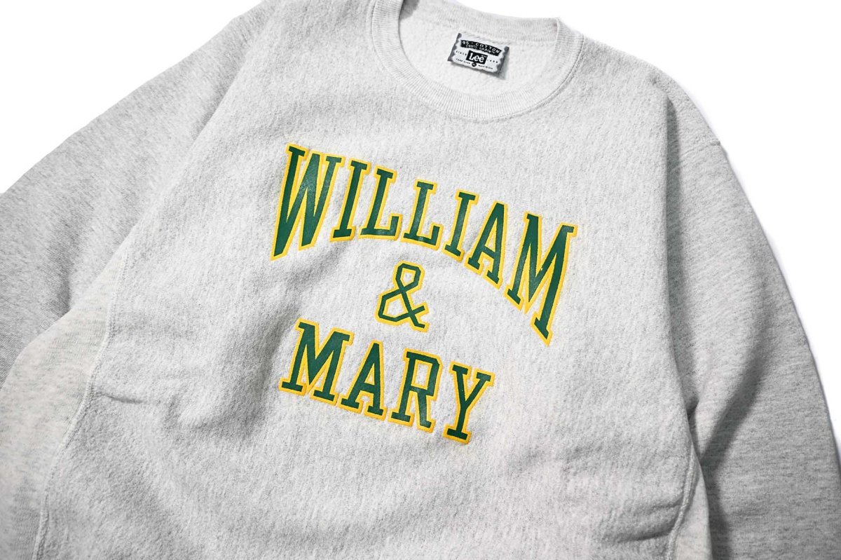 画像2: 90s Used Lee College Sweat Shirt "William&Mary" made in USA (2)
