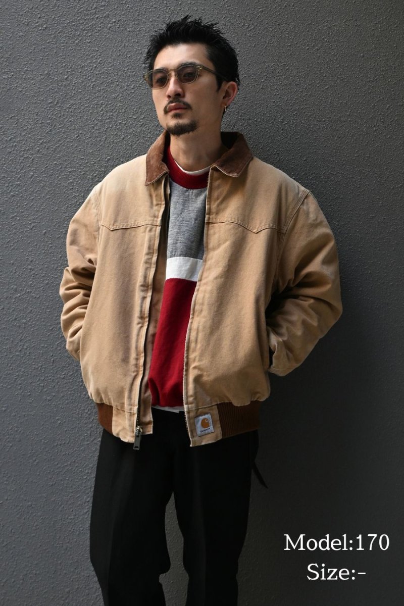 画像7: 80-90s Used Carhartt Santa Fe Jacket Brown (7)