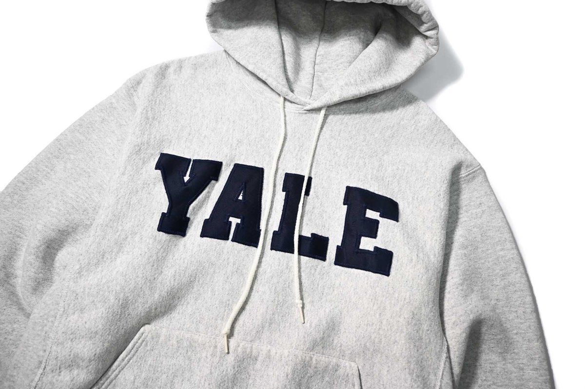 画像2: 90s Used Lee College Sweat Sweat Hoodie "Yale" made in USA (2)