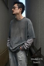 画像7: MOOJI MOOJI US Single Stitched T-Shirt Sun Fade Enamel Green (7)