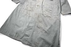 画像3: 60s Used Carter's Herringbone Shop Coat (3)