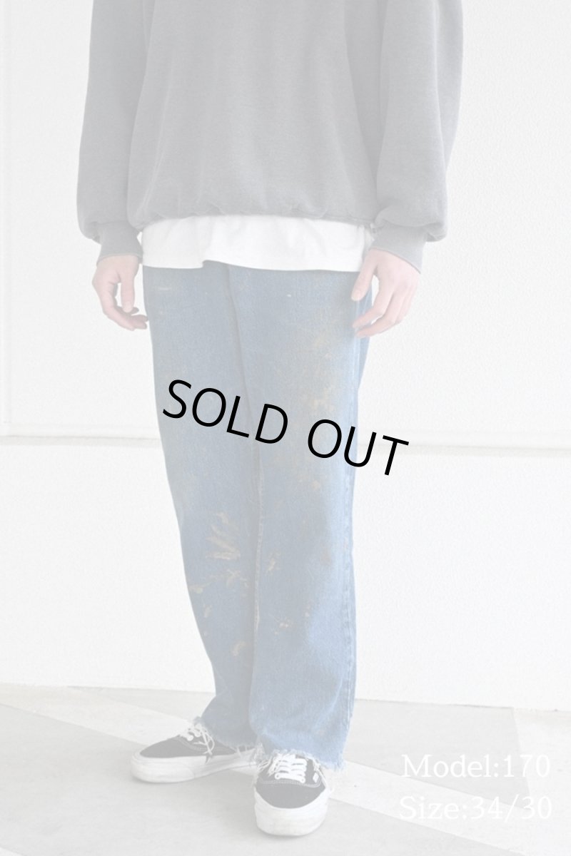 画像9: 02' Used Levi's 501 Denim Pants Cut Off made in USA リーバイス (9)