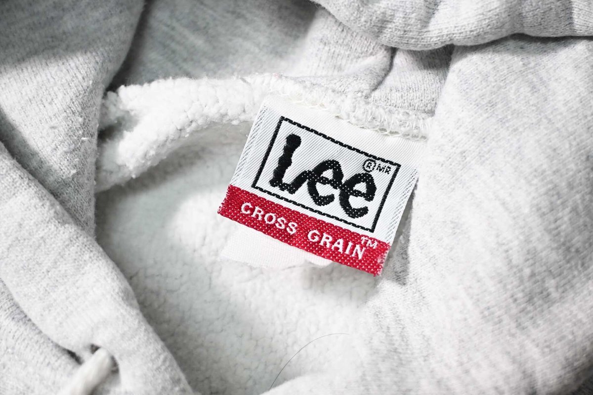 画像4: 90s Used Lee College Sweat Sweat Hoodie "New York State Police" (4)