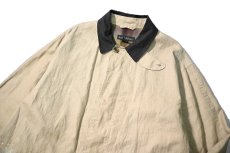 画像2: 00s Used Banana Republic Linen Soutien Collar Coat (2)