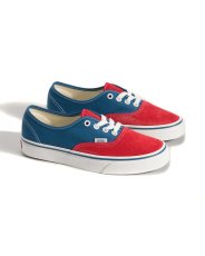 画像2: VANS Authentic Primary Racing Red Suede/Blue バンズ　 (2)