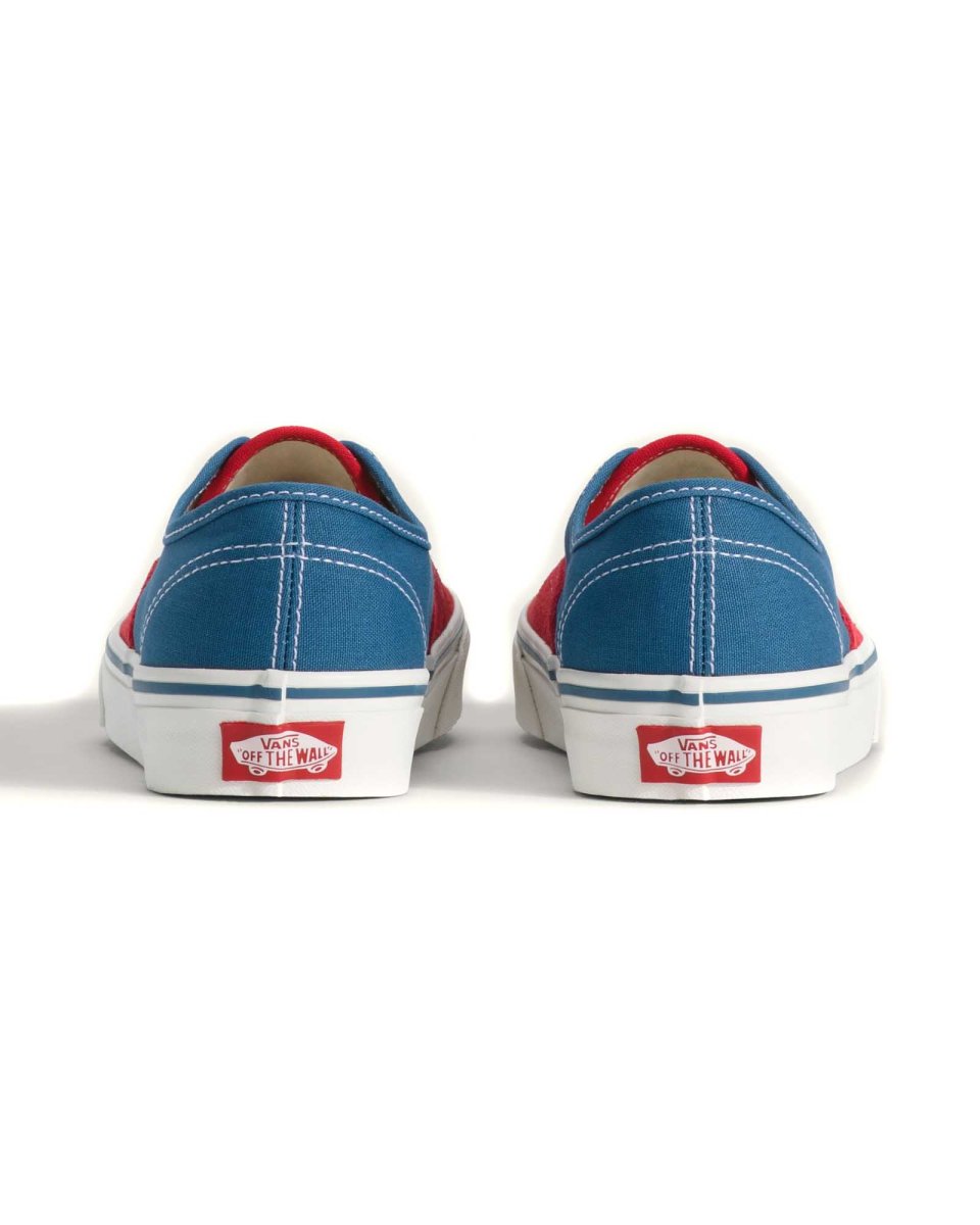 画像4: VANS Authentic Primary Racing Red Suede/Blue バンズ　 (4)