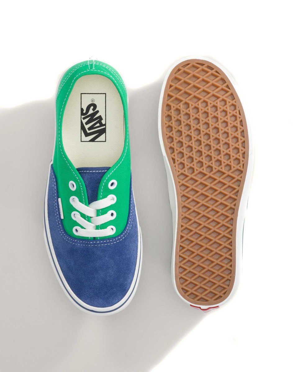 画像3: VANS Authentic Primary Navy Suede/Green バンズ　 (3)