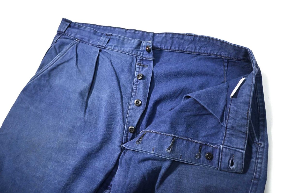 画像5: 70-80s Used H.ROQUETTE ET FILS French Work Twill Pants (5)