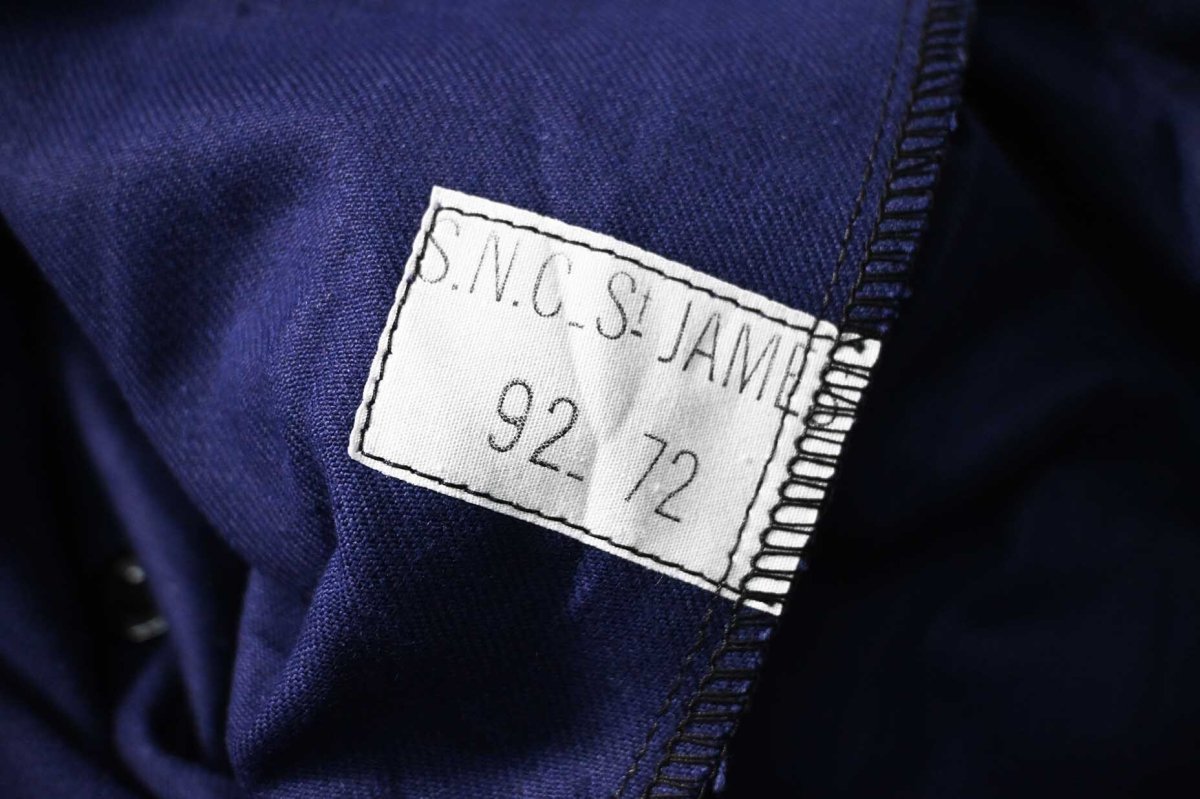 画像6: 60s Deadstock S.N.C St James French Work Twill Pants (6)