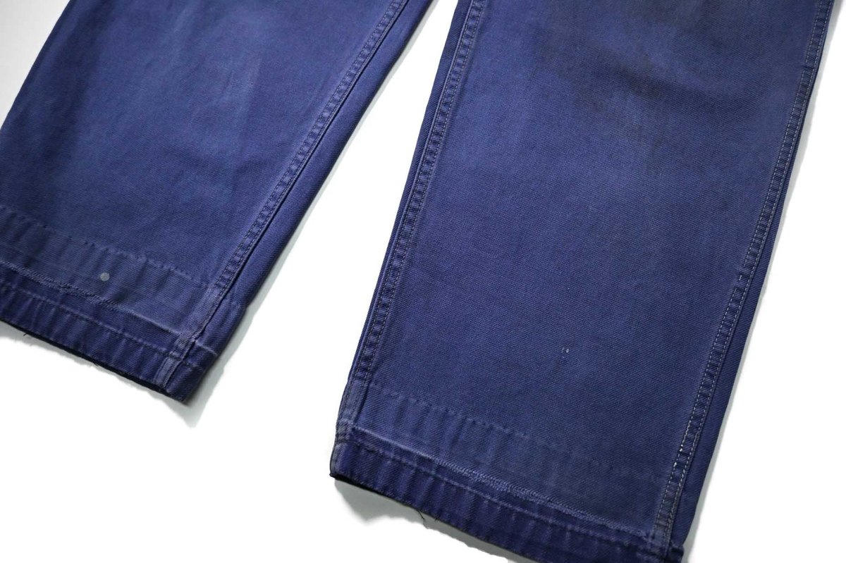 画像3: 60s Used BLEU DE VERDUN French Work Twill Pants (3)