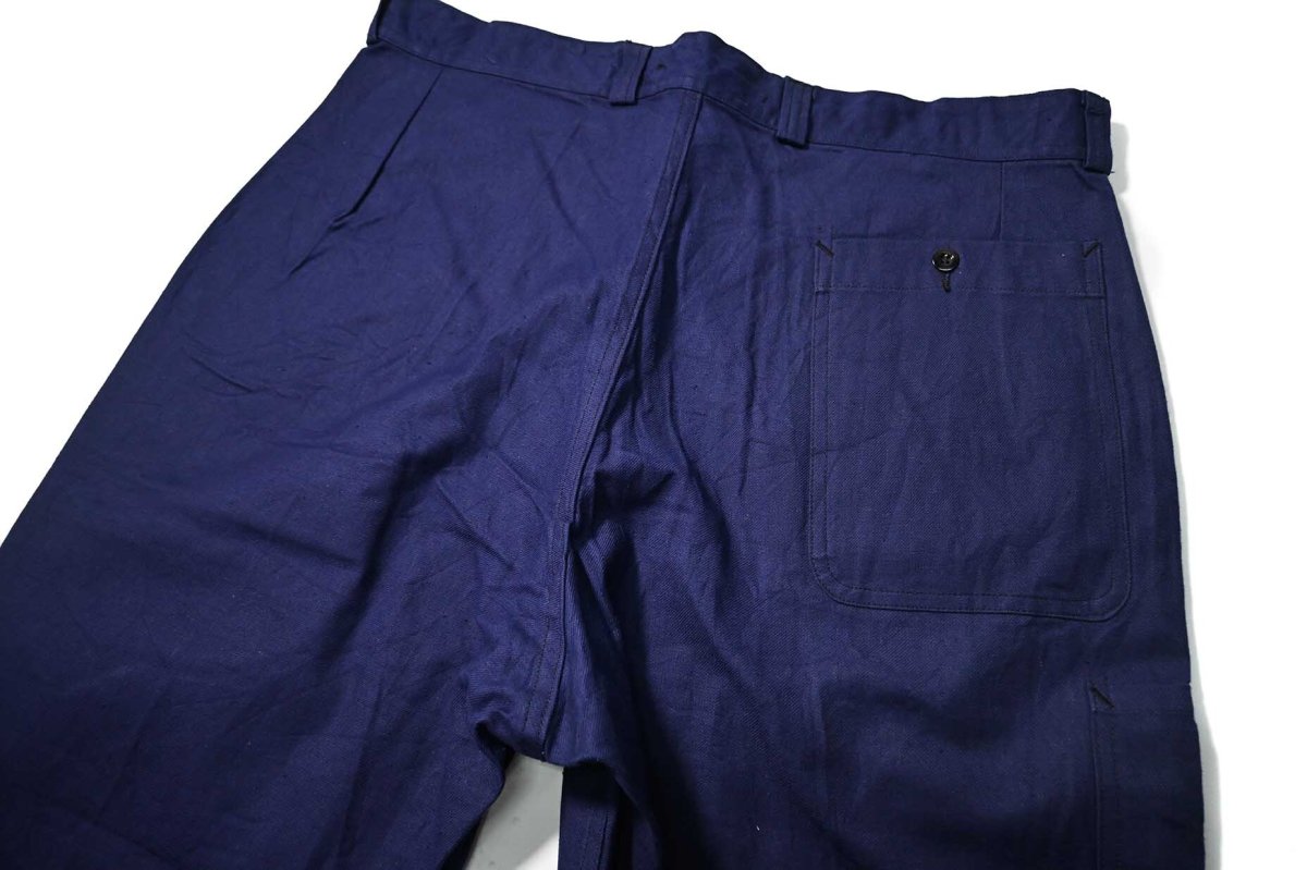 画像4: 60s Deadstock S.N.C St James French Work Twill Pants (4)