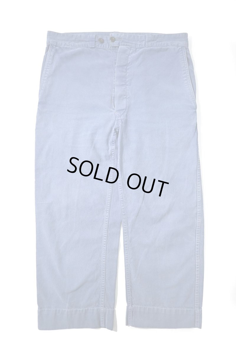 画像1: 60-70s Used French Work Twill Pants (1)