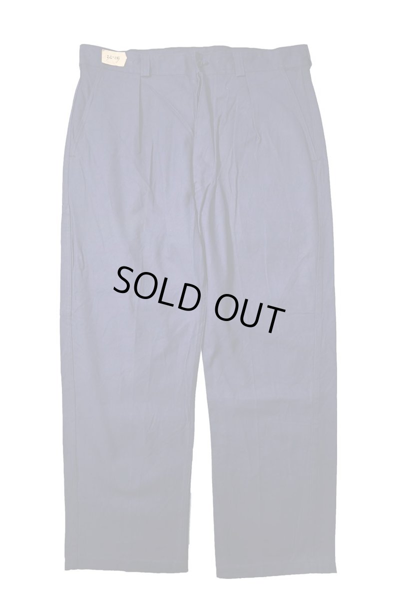 画像1: 60s Deadstock S.N.C St James French Work Twill Pants (1)