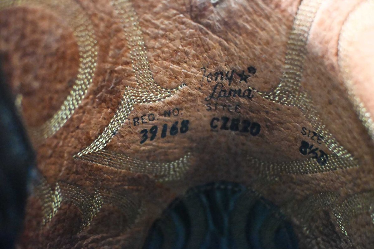 画像5: Used Tony Lama Western Boots (5)