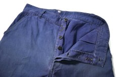 画像6: 60s Used BLEU DE VERDUN French Work Twill Pants (6)