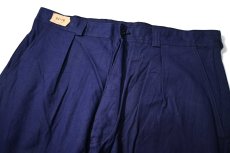画像2: 60s Deadstock S.N.C St James French Work Twill Pants (2)