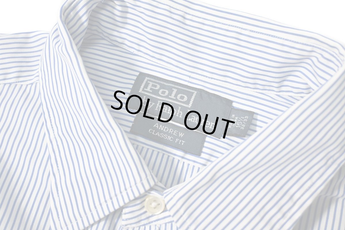 画像4: 90-00s Used Polo Ralph Lauren Stripe Shirt "Andrew,Classic Fit" (4)