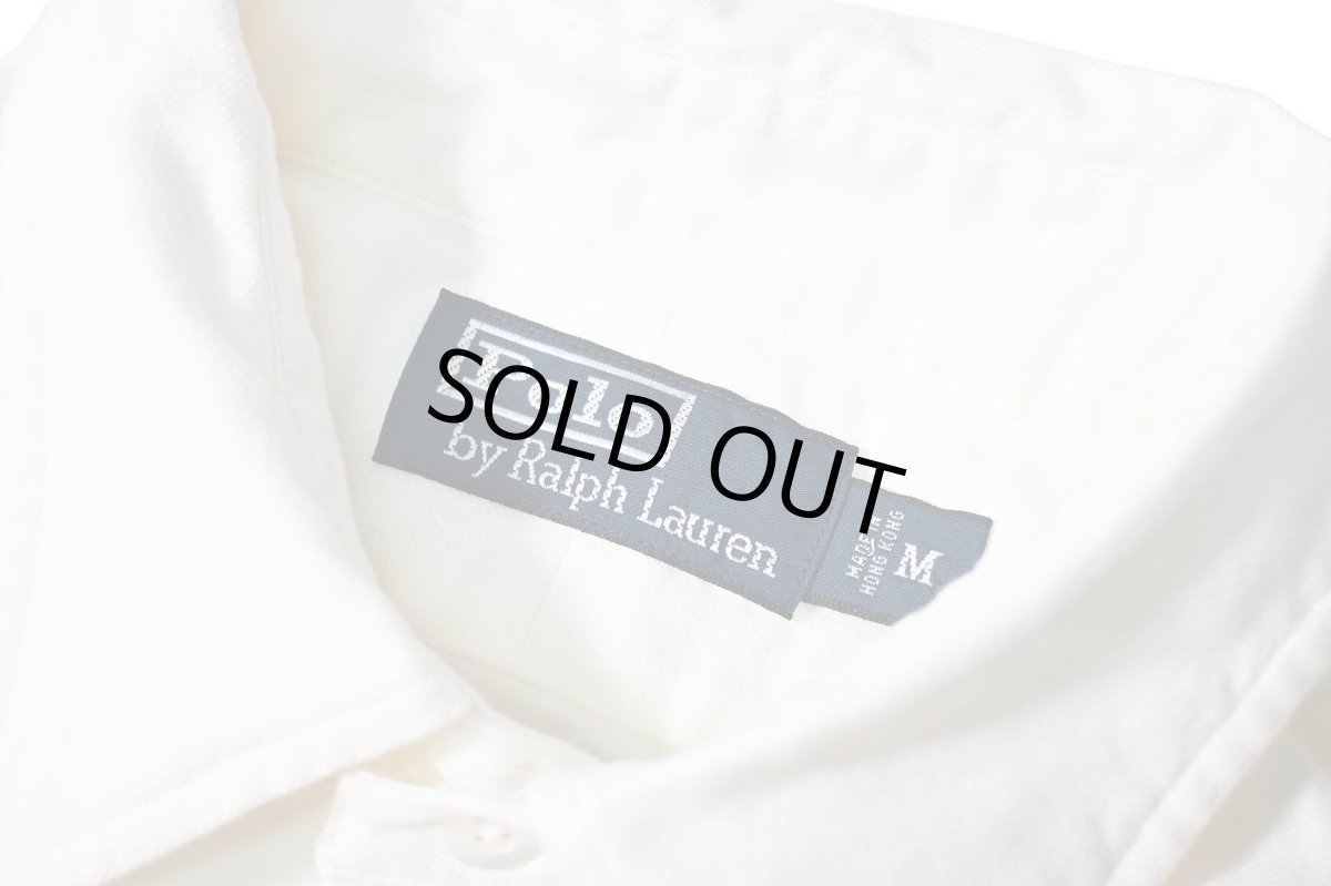画像4: 90-00s Deadstock Polo Ralph Lauren Cotton/Cashmere Shirt (4)
