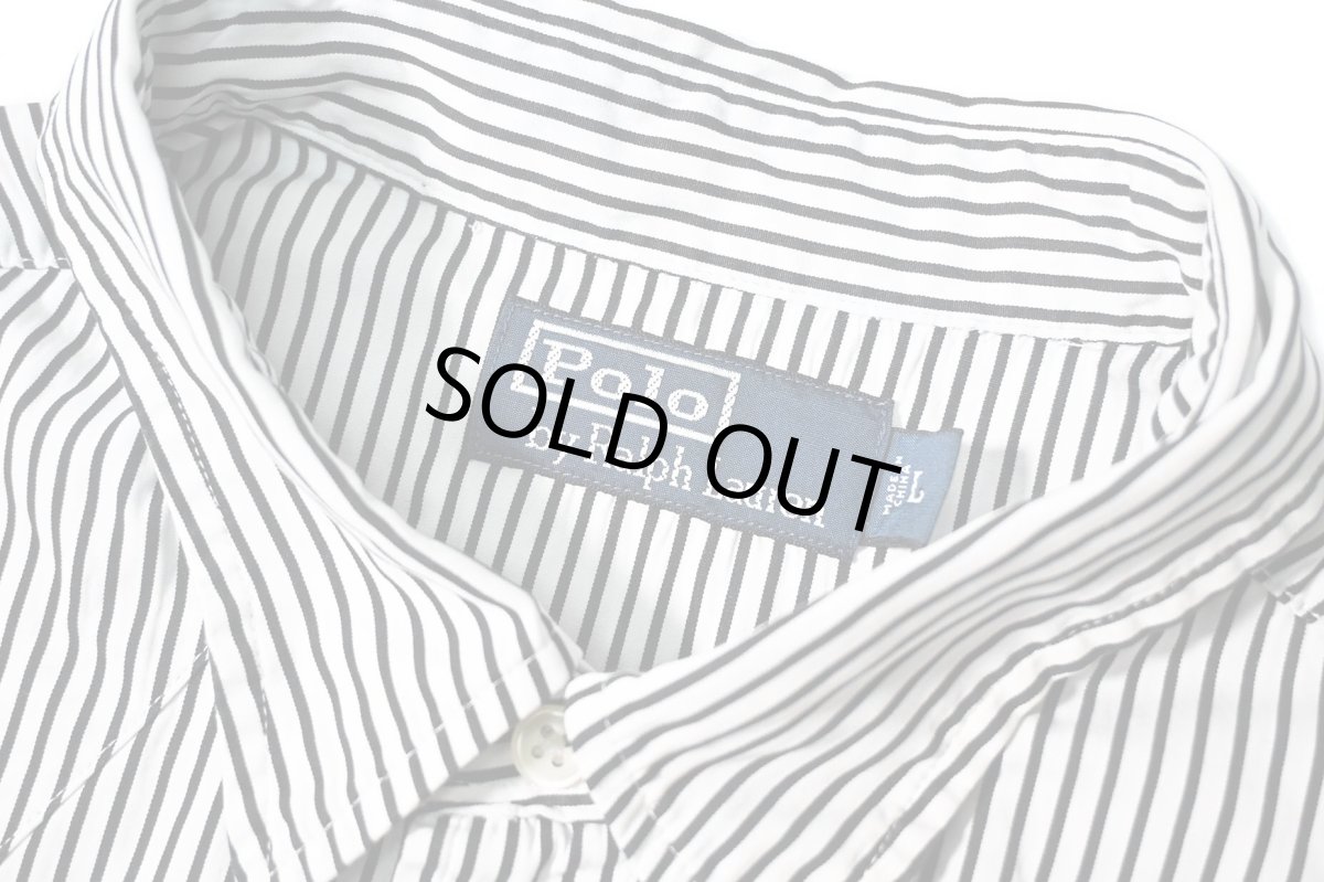 画像4: 90-00s Used Polo Ralph Lauren Stripe Western Shirt (4)