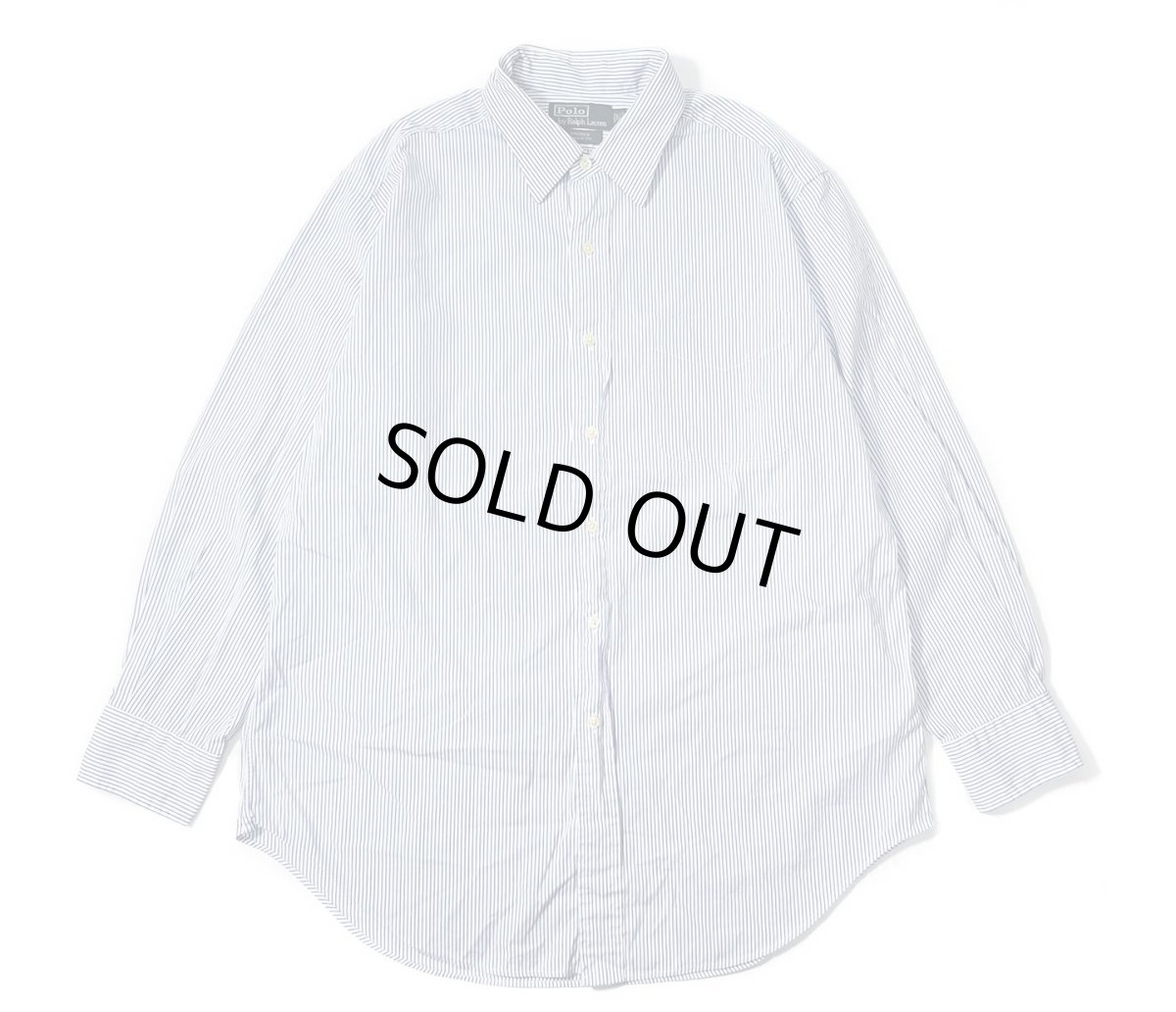画像1: 90-00s Used Polo Ralph Lauren Stripe Shirt "Andrew,Classic Fit" (1)