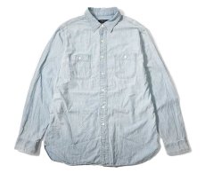 画像1: Used Polo Ralph Lauren Chambray Shirt (1)