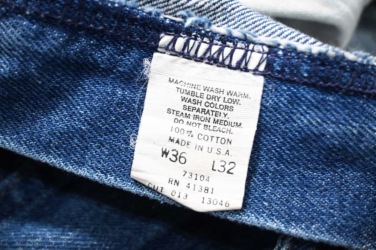 画像7: Used Polo Ralph Lauren Denim Pants made in USA ラルフローレン (7)