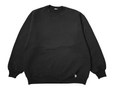 画像1: 90-00s Used Russell Athletic Blank Sweat Shirt Black (1)
