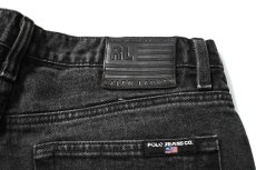 画像5: Used Polo Jeans Co. Ralph Lauren Denim Pants Black ラルフローレン (5)