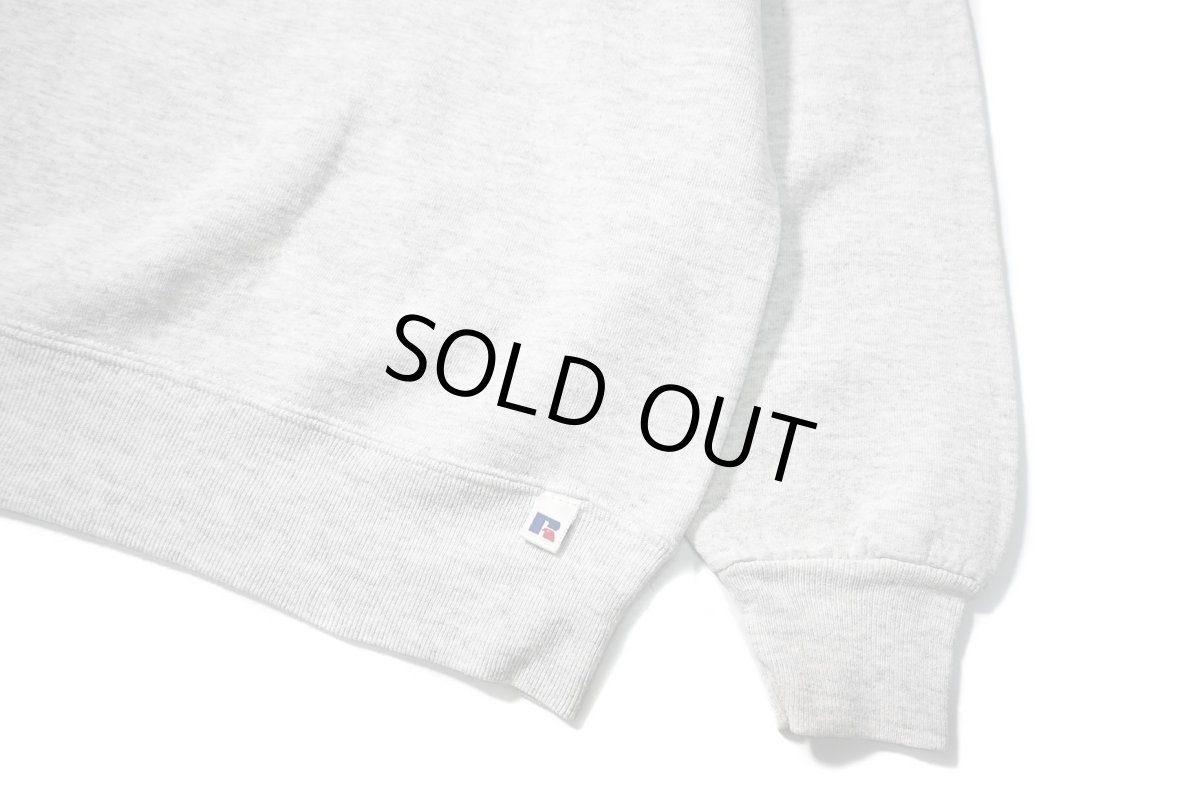 画像3: 90s Used Russell Athletic Blank Sweat Shirt Ash made in USA  (3)