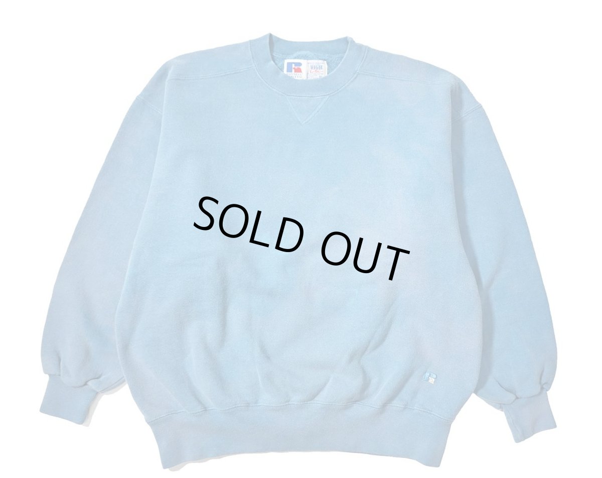 画像1: 90s Used Russell Athletic Blank Sweat Shirt made in USA  (1)