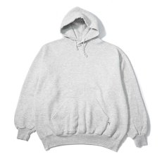 画像1: 90s Used Russell Athletic Blank Sweat Hoodie Ash made in USA (1)