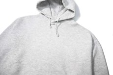 画像2: 90s Used Russell Athletic Blank Sweat Hoodie Ash made in USA (2)