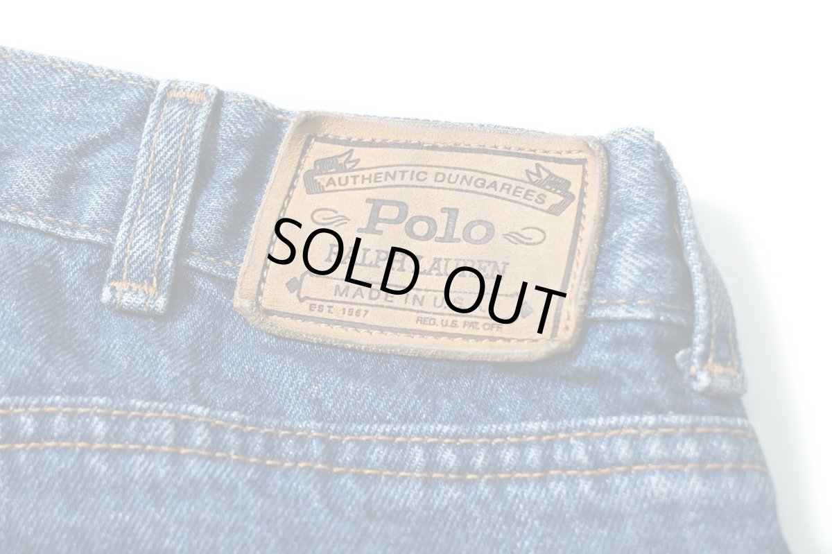 画像5: Used Polo Ralph Lauren Denim Pants made in USA ラルフローレン (5)