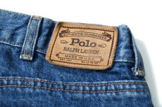 画像5: Used Polo Ralph Lauren Denim Pants made in USA ラルフローレン (5)