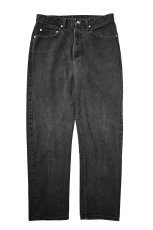 画像1: Used Polo Jeans Co. Ralph Lauren Denim Pants Black ラルフローレン (1)