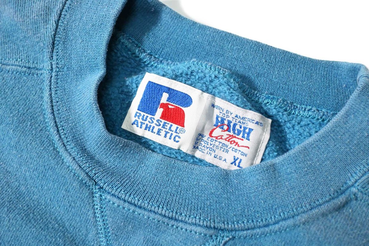 画像4: 90s Used Russell Athletic Blank Sweat Shirt made in USA  (4)