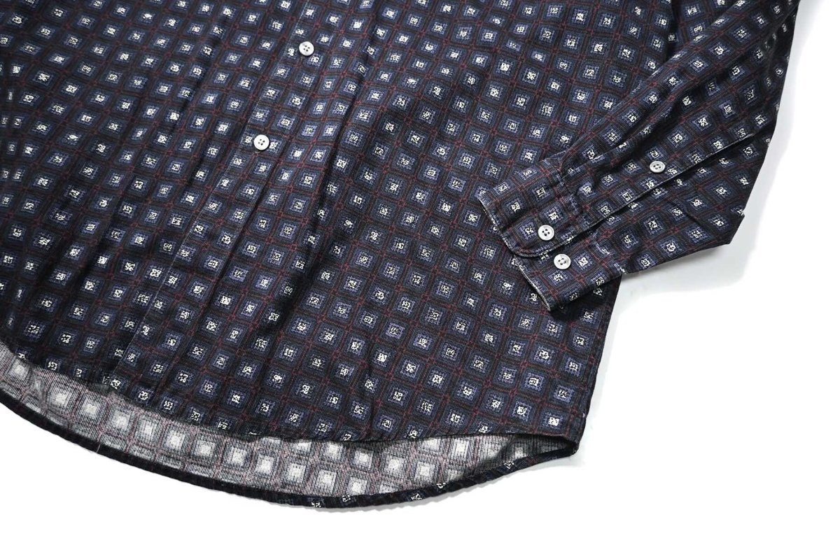 画像3: 90s Used Perry Ellis Cotton Long Sleeve Shirt (3)