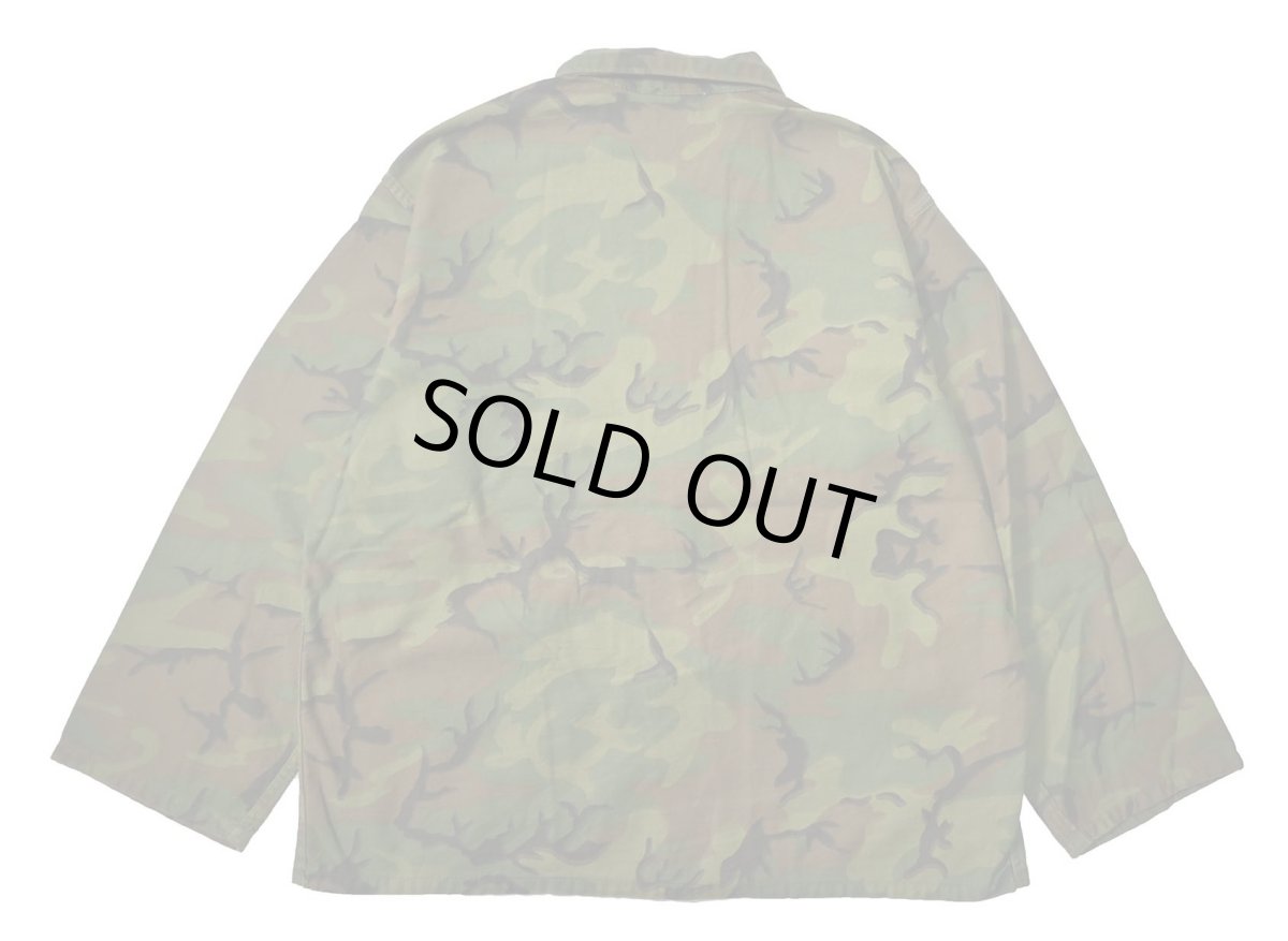 画像2: 60-70s Used KAMO Civilian Leaf Camo Cotton Hunting Jacket made in USA (2)