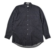 画像1: 90s Used Perry Ellis Cotton Long Sleeve Shirt (1)