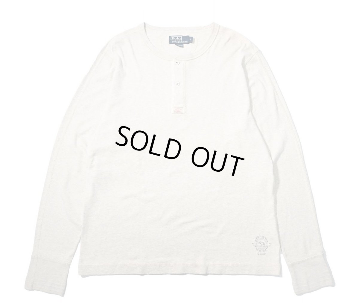 画像1: 90-00s Deadstock Polo Ralph Lauren Henley Thermal (1)