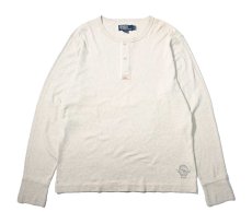 画像1: 90-00s Deadstock Polo Ralph Lauren Henley Thermal (1)