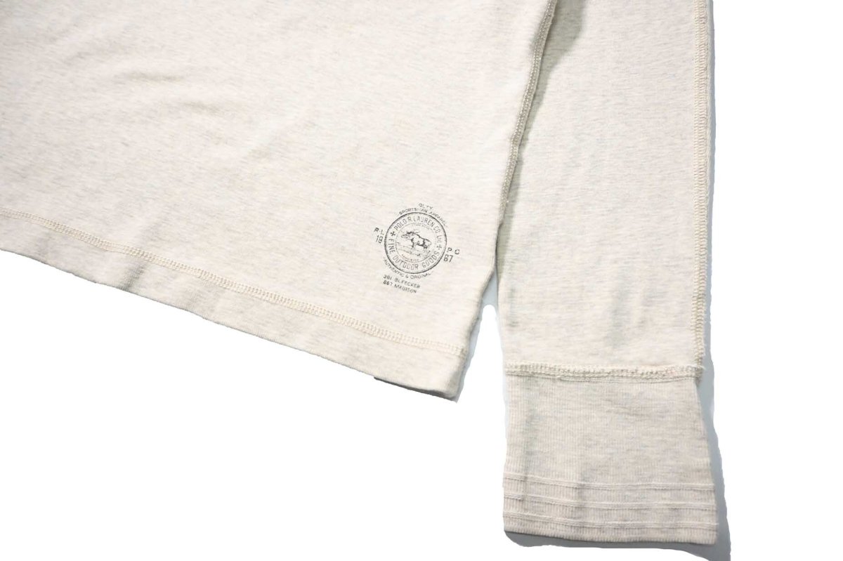 画像3: 90-00s Deadstock Polo Ralph Lauren Henley Thermal (3)