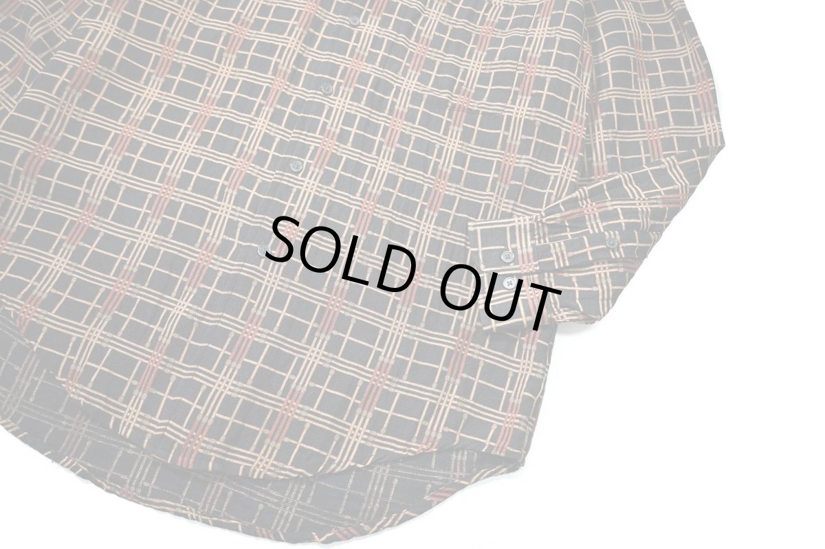 画像3: 90s Used Perry Ellis Silk Long Sleeve Shirt (3)