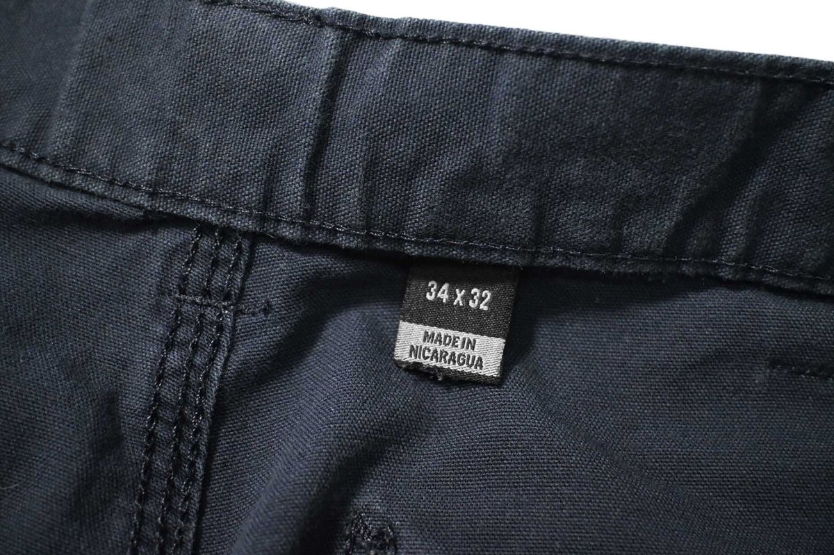 画像6: Used Carhartt B151 Canvas Utility Work Pants Navy カーハート (6)
