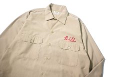 画像2: 60s Used Sears Embroidered Work Shirt (2)