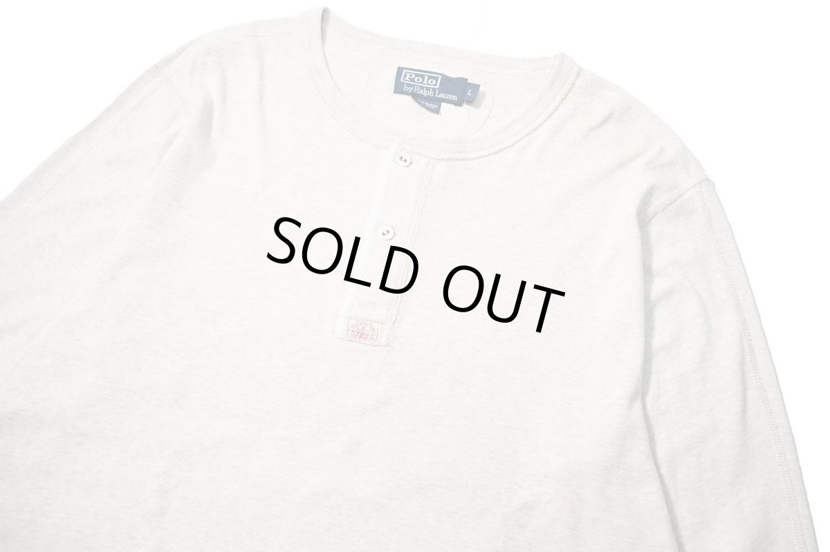 画像2: 90-00s Deadstock Polo Ralph Lauren Henley Thermal (2)