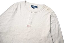 画像2: 90-00s Deadstock Polo Ralph Lauren Henley Thermal (2)